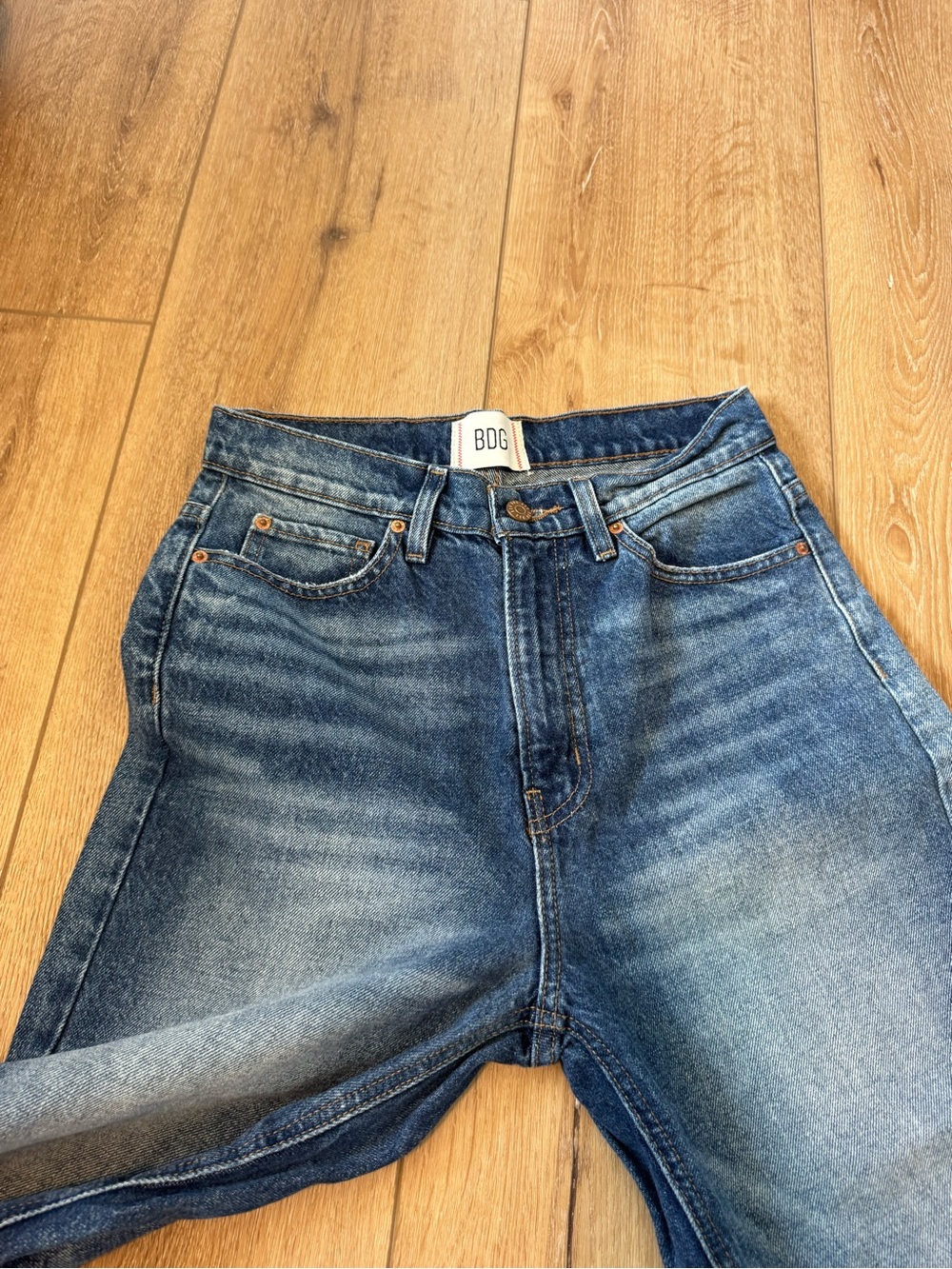 BDG Urban Outfitters High-Waisted Cowboy Jean size 27 - Picture 8 of 11